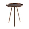 FURNITURE Premier Side Tables | Corra Matte Copper Finish Side Table