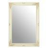 Bathe and Utility Premier Mirrors | Zelma Bone White Wall Mirror