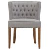 FURNITURE Fifty Five South Dining Chairs | Parkside Grey Dining Chair