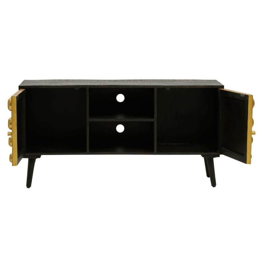 FURNITURE Fifty Five South Media and TV Units | Arti Mango Wood Media Unit