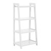 FURNITURE Premier Storage | Chester Wood Four Tier White Shelf Unit