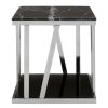 FURNITURE Fifty Five South Side Tables | Ackley Side Table With Black Marble Top