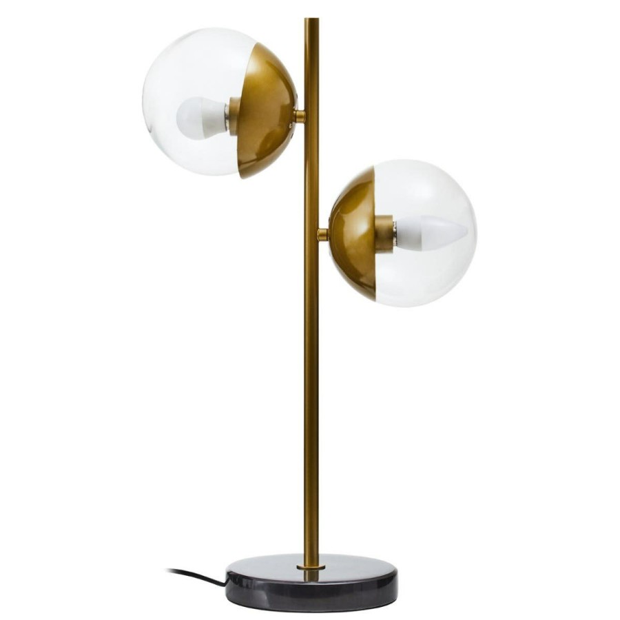 Accessories Premier Table Lamps | Revive Large Table Lamp With Black Marble Base