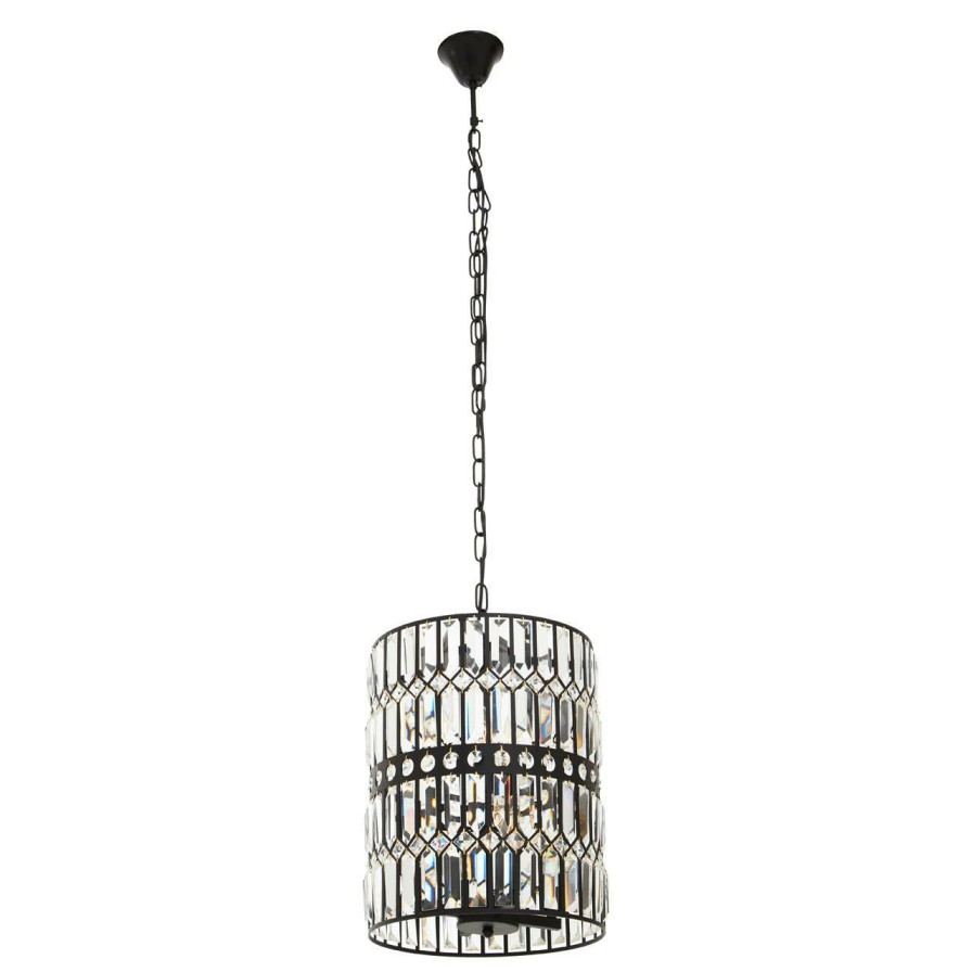 Accessories Fifty Five South Chandeliers | Babylon Six Bulb Crystal Chand