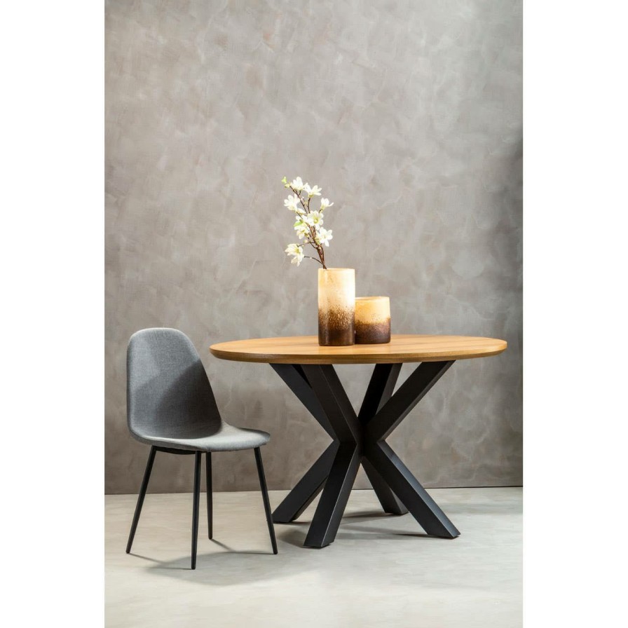 FURNITURE Premier Seating | Salford Grey Fabric Dining Chair