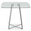 FURNITURE Premier Dining Tables | Metropolitan Square Matte Grey Dining Table