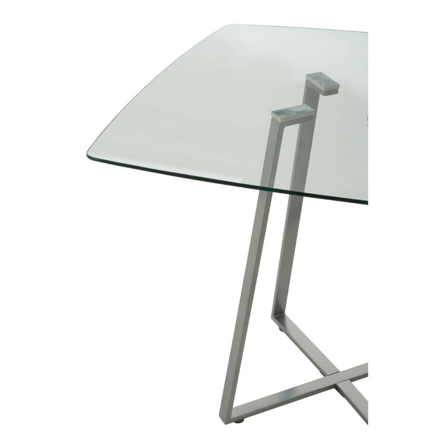 FURNITURE Premier Dining Tables | Metropolitan Square Matte Grey Dining Table