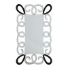 Bathe and Utility Premier Mirrors | Black And Silver Scroll Design Wall Mirror