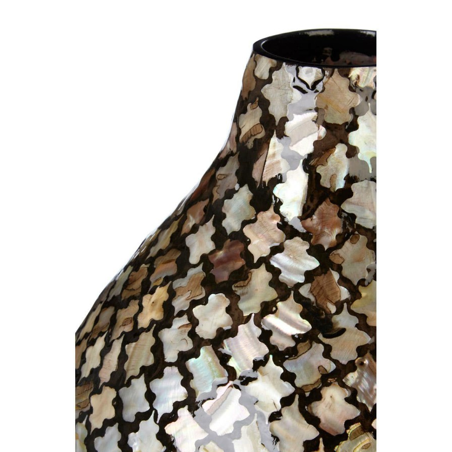 Accessories Fifty Five South Vases, Planters and Plant Stands | Occo Mosaic Bottle Vase