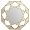 Bathe and Utility Premier Mirrors | Marcia Gold Octagonal Wall Mirror