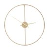 Accessories Premier Wall Clocks | Wall Clock With Gold Finish Metal Open Frame