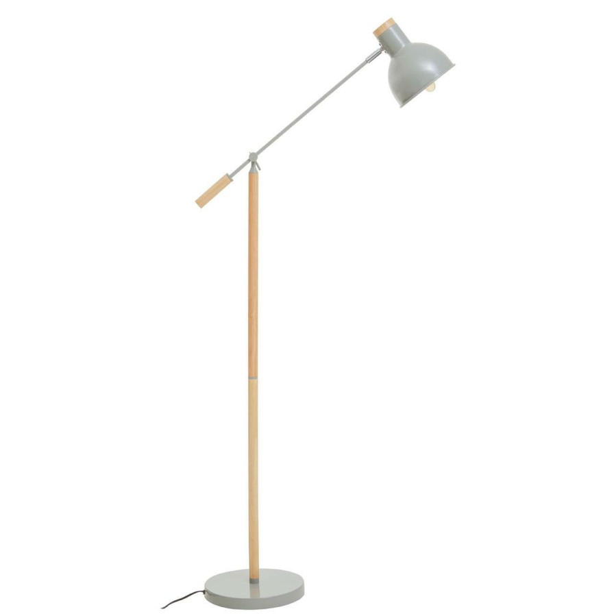 Accessories Premier Floor Lamps | Stockholm Matte Grey Floor Lamp