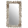 Bathe and Utility Fifty Five South Mirrors | Marseille Champagne Rose And Leaf Wall Mirror