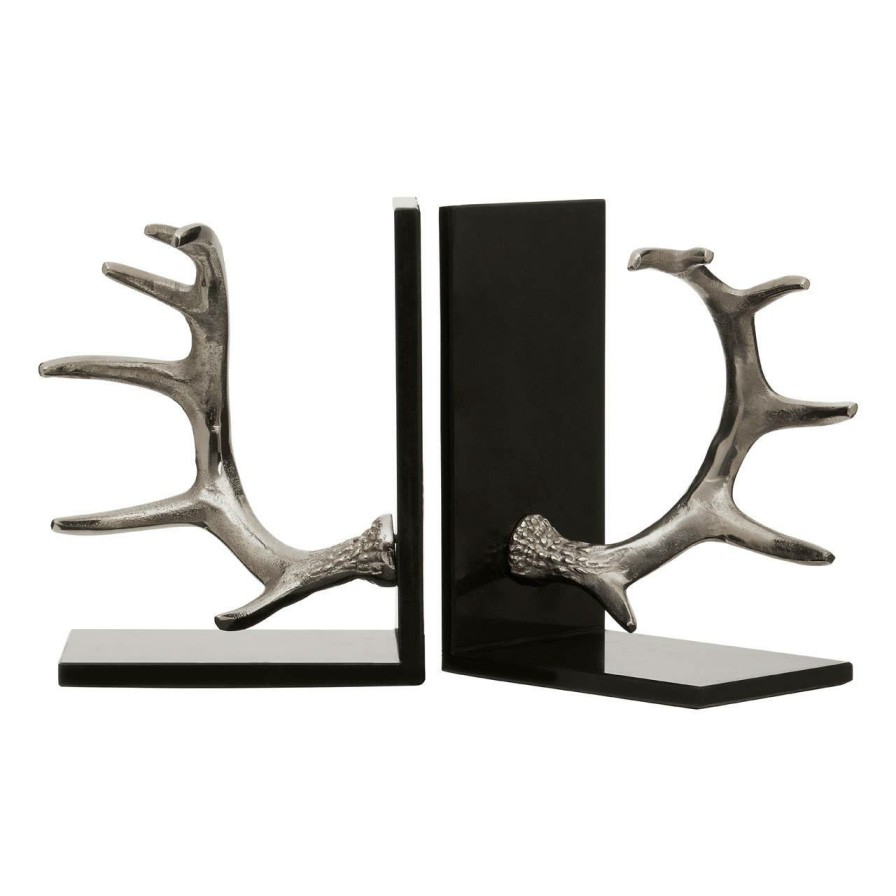 Accessories Fifty Five South Bookends | Set Of 2 Antler Bookends