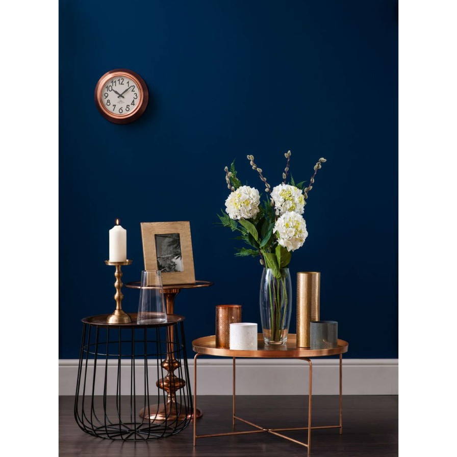 FURNITURE Fifty Five South Side Tables | Templar Copper And Black Finish Tray Table