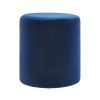 FURNITURE Premier Stools | Haley Midnight Blue Round Stool