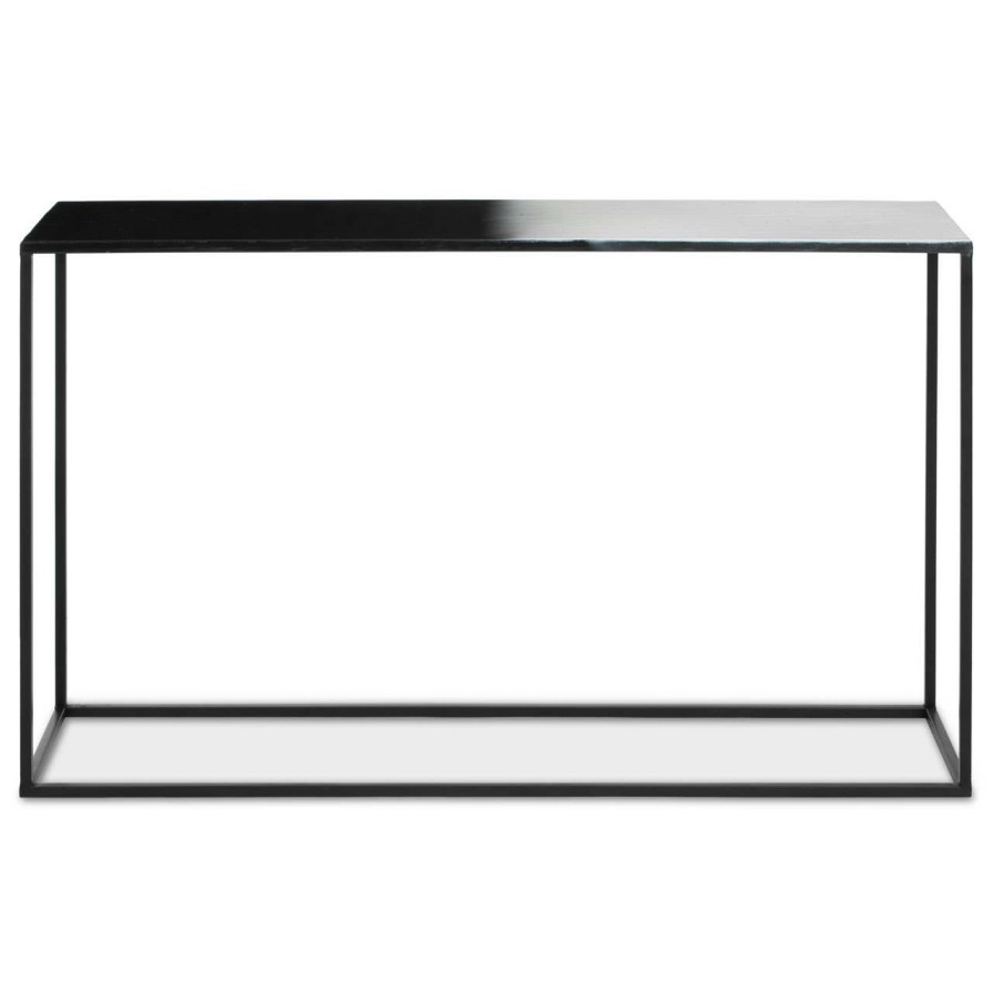 FURNITURE Fifty Five South Console Tables | Ramus Black And White Ombre Console Table