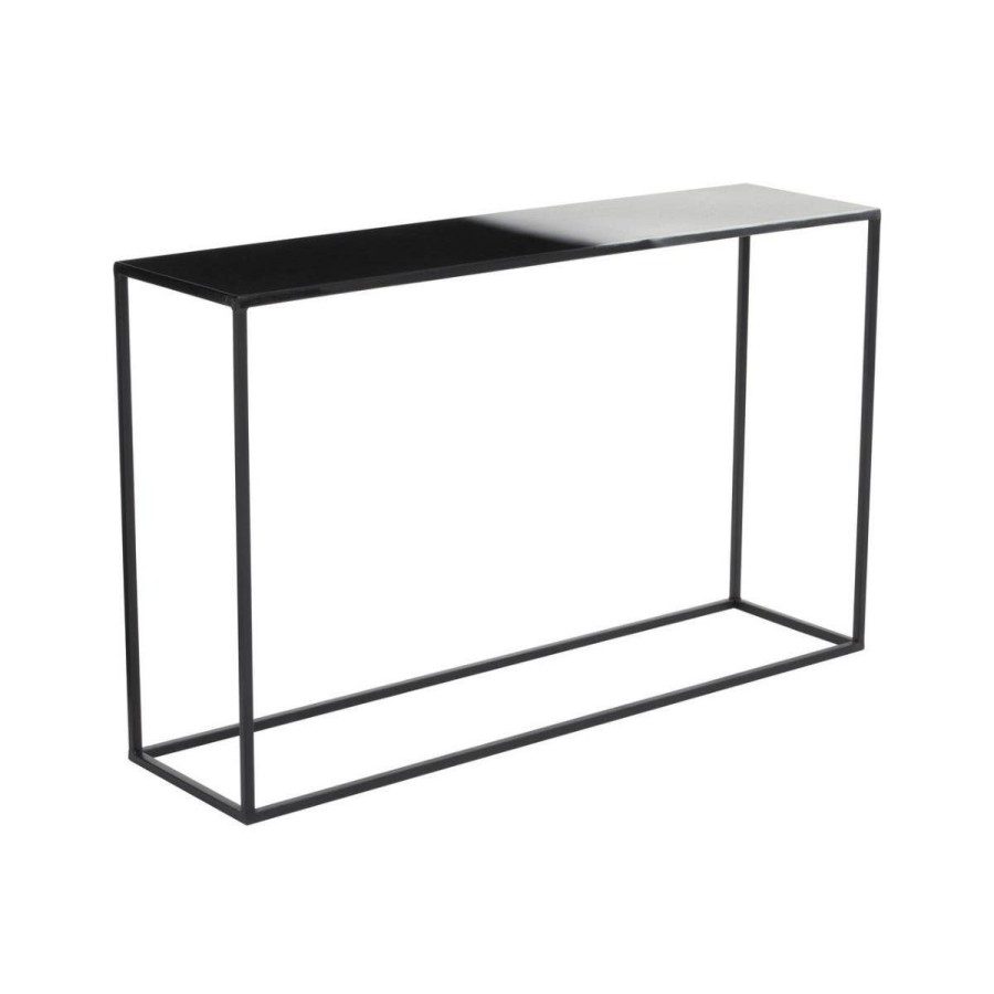 FURNITURE Fifty Five South Console Tables | Ramus Black And White Ombre Console Table