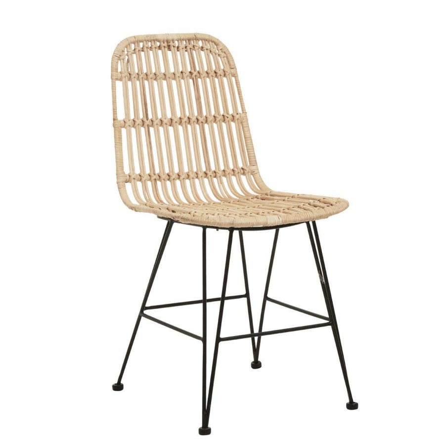 FURNITURE Premier Dining Chairs | Lagom Natural Rattan Dining Chair