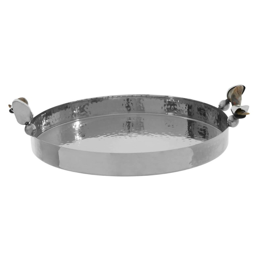 Kitchen and Dining Fifty Five South Trays | Haven Horn Handle Tray