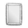 Bathe and Utility Premier Mirrors | Merlin Silver Leaf Frame Wall Mirror