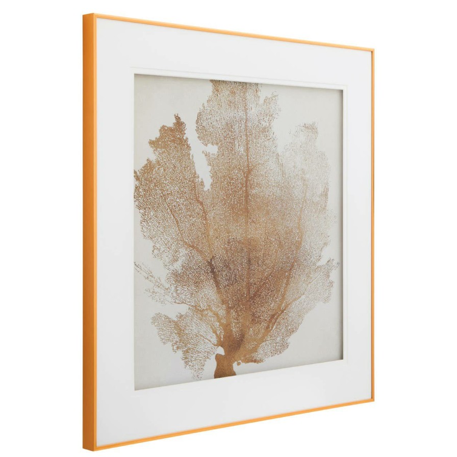 Accessories Fifty Five South Wall Art and Canvases and Hangings | Nason White And Gold Wall Art