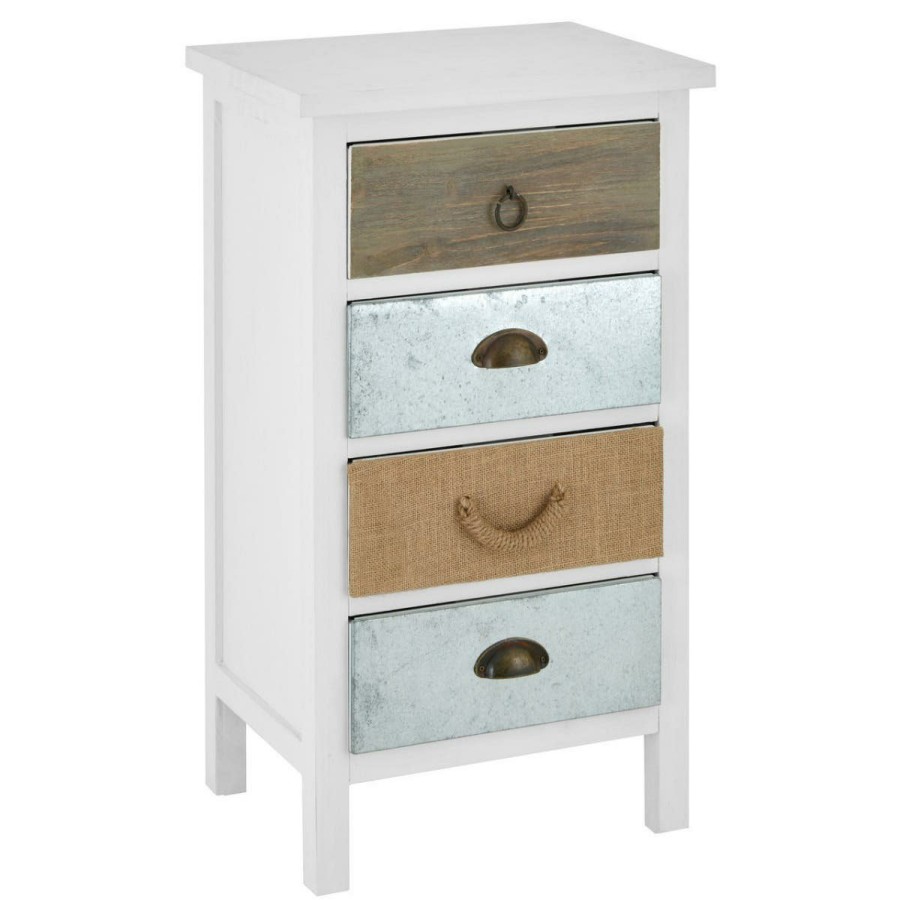 FURNITURE Premier Drawers | Weymouth 4 Drawers Unit