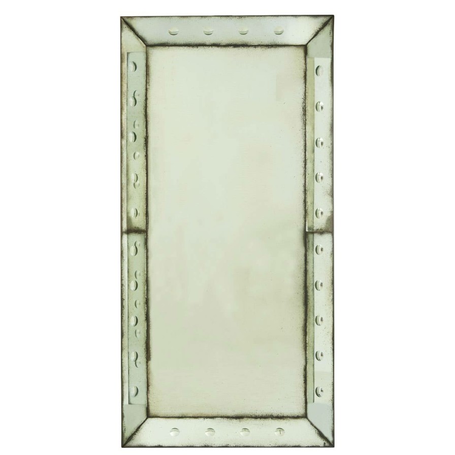 Bathe and Utility Fifty Five South Mirrors | Riza Large Bubble Effect Wall Mirror