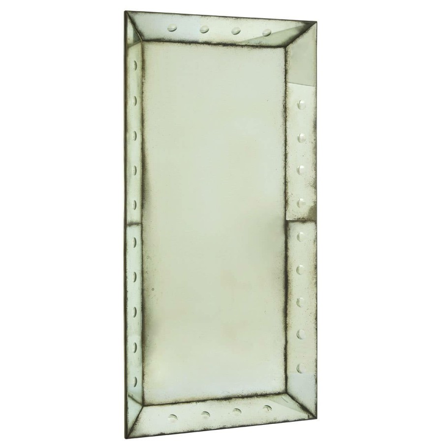 Bathe and Utility Fifty Five South Mirrors | Riza Large Bubble Effect Wall Mirror