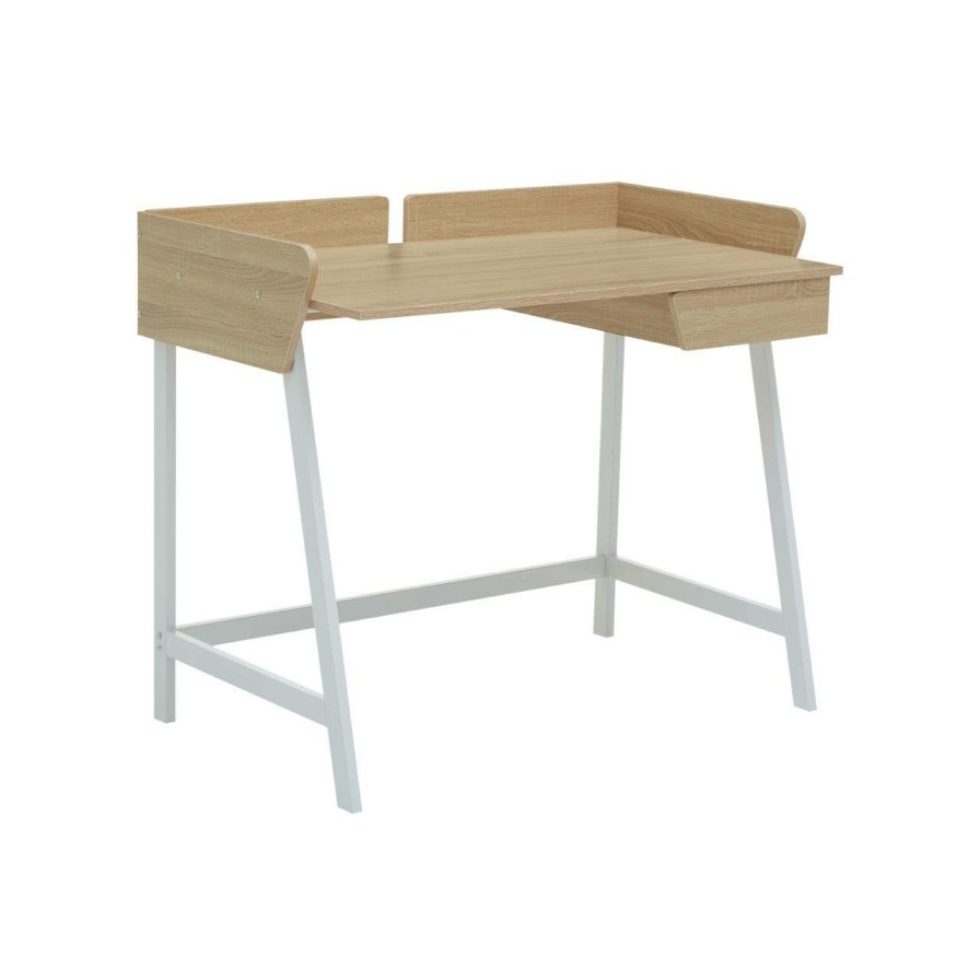 FURNITURE Premier Desks | Bradbury Natural Oak Desk