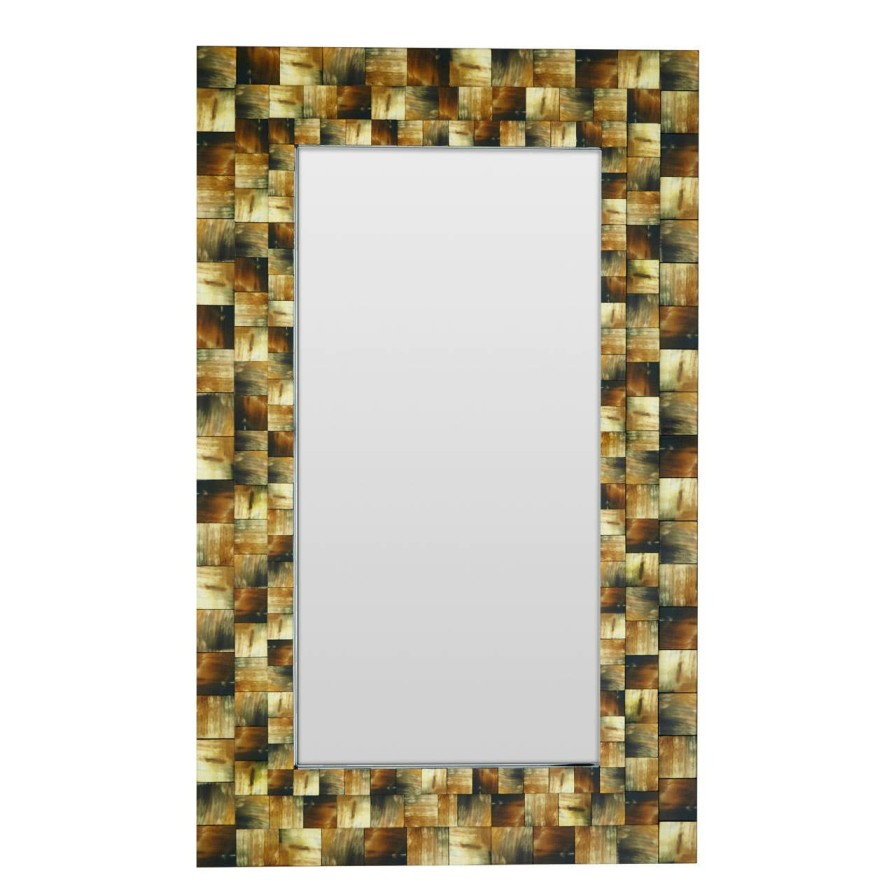 Bathe and Utility Fifty Five South Mirrors | Horn Wall Mirror