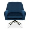 FURNITURE Fifty Five South Seating | Avery Midnight Velvet Chair