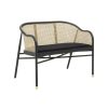 FURNITURE Fifty Five South Seating | Corso Cane Rattan Back Bench