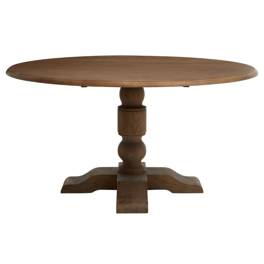 FURNITURE Fifty Five South Dining Tables | Parkside Oak Round Dining Table