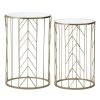 FURNITURE Premier Side Tables | Avantis Arrow Design Champagne Tables