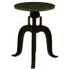 FURNITURE Fifty Five South Side Tables | Vasco 3 Leg Bar Stool With Green Marble Top