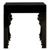 FURNITURE Premier Side Tables | Luis Black High Gloss Finish Side Table