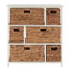 FURNITURE Premier Storage | Padstow 6 Drawer White Frame Storage Unit