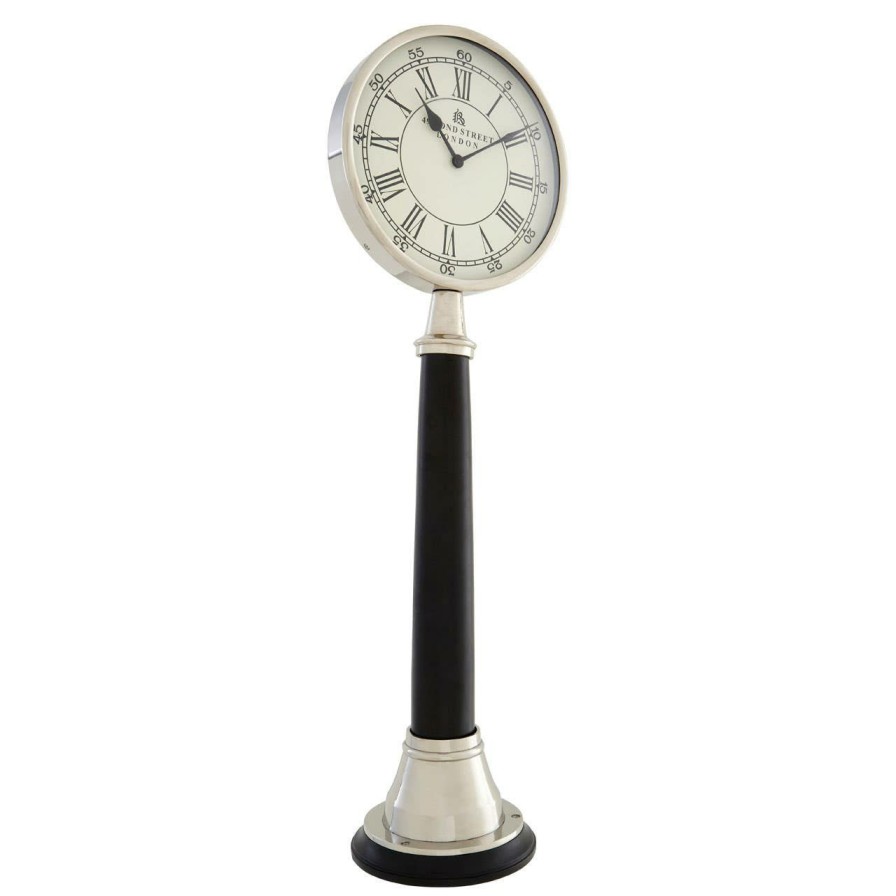 Accessories Fifty Five South Mantel Clocks | Kensington Townhouse Large Table Clock