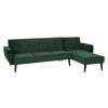 FURNITURE Premier Seating | Serene 3 Seat Green Sofa Bed