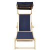 Outdoor Premier Outdoor Seating | Beauport Blue Lounger