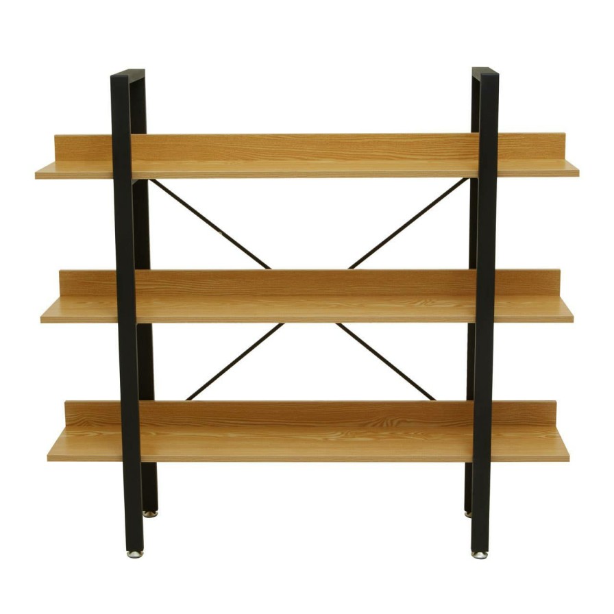 FURNITURE Premier Shelving | Laxton 3 Tier Light Yellow Shelf Unit