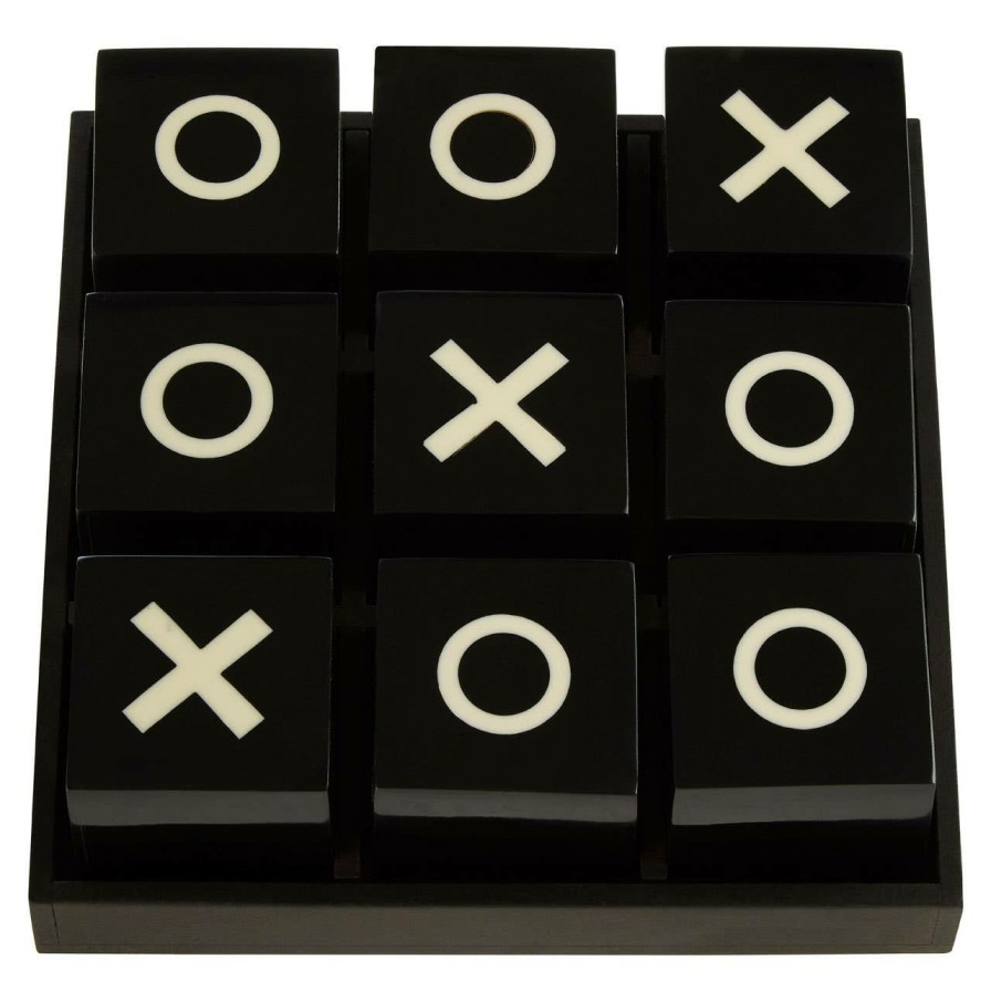 Accessories Fifty Five South Games | Churchill Large Noughts And Crosses Game