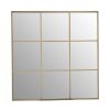 Bathe and Utility Premier Mirrors | Grid Wall Mirror With Gold Finish Frame