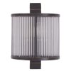 Accessories Fifty Five South Wall Lights | Salasco Glass Wall Light With Black Finish