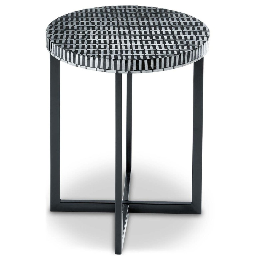 FURNITURE Fifty Five South Side Tables | Bria Round Side Table