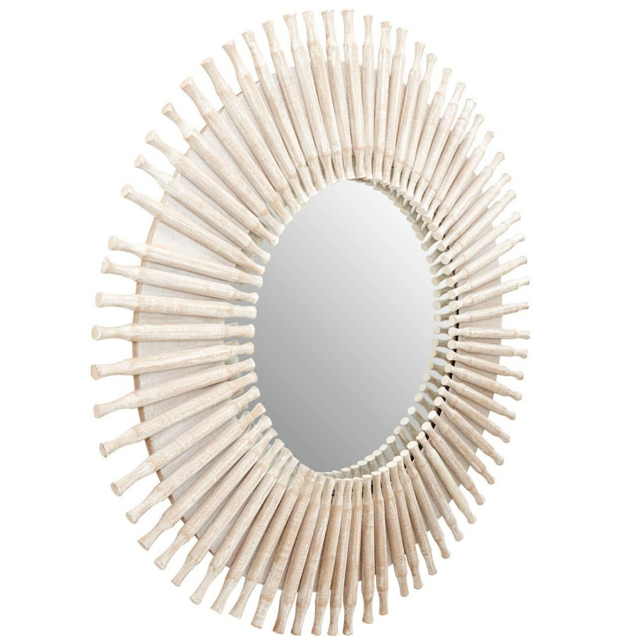 Bathe and Utility Fifty Five South Mirrors | Hestina Round Wall Mirror