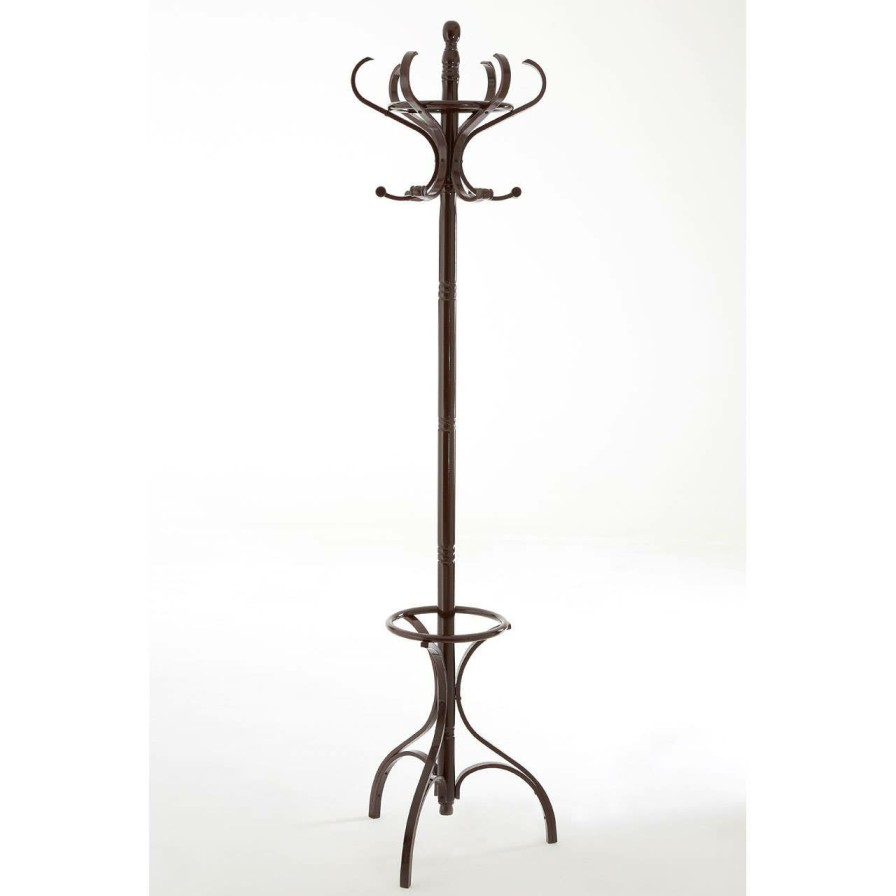 Bathe and Utility Premier Coat and Umbrella Stands | Mahogany Finish Coat Stand