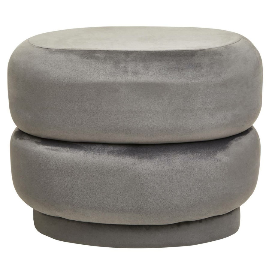 FURNITURE Fifty Five South Stools | Hartford Grey Stool