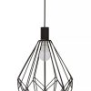 Accessories Premier Ceiling Lights | Wyra Black Gold Frame Pendant Light